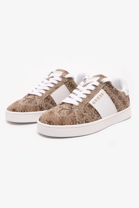 Guess Jrone Sneaker | Beige + Brown | Damen  | EU36 von Guess