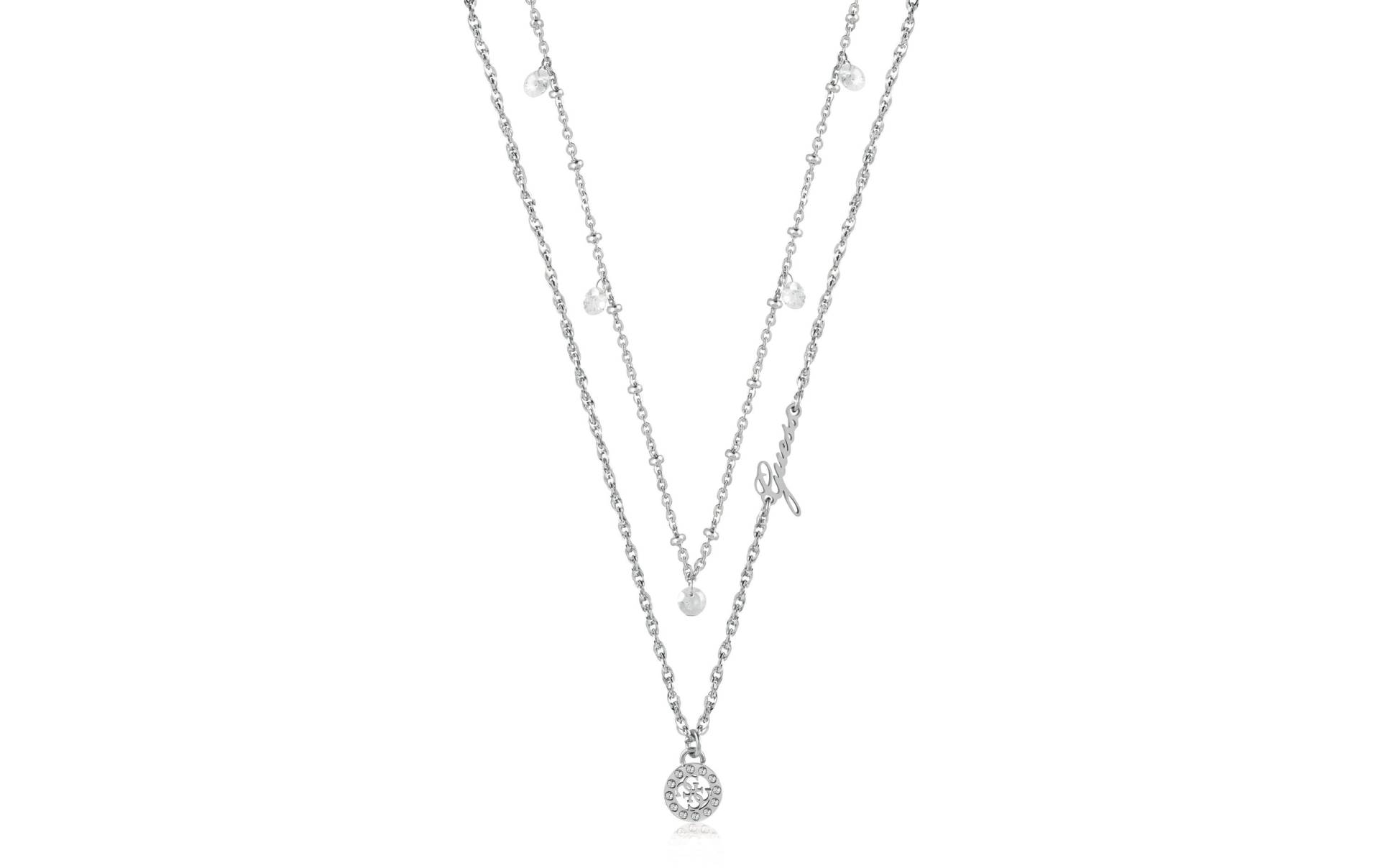 Guess Kette mit Anhänger »Halskette mit Anhänger Galactic Girl« Guess Kette mit Anhänger »Halskette mit Anhänger Galactic Girl« von Guess