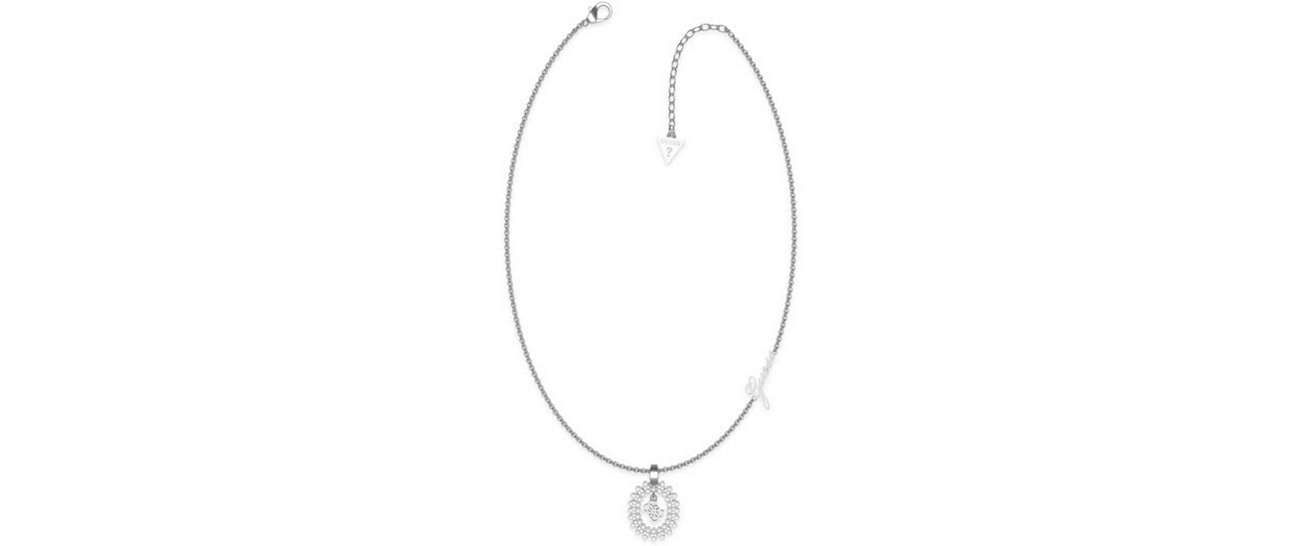 Guess Kette mit Anhänger »RE-LEAF Edelstahl« Guess Kette mit Anhänger »RE-LEAF Edelstahl« von Guess