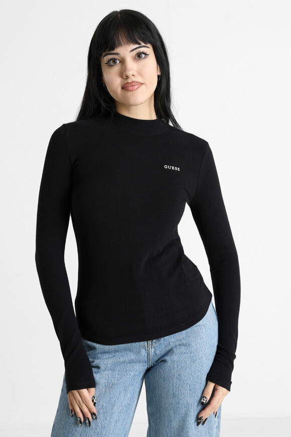 Guess Langarmshirt | Jet Black | Damen  | XS von Guess