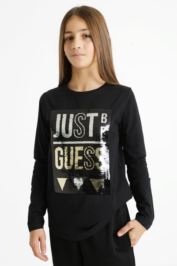 Guess Langarmshirt | Jet Black | Mädchen  | 10 von Guess