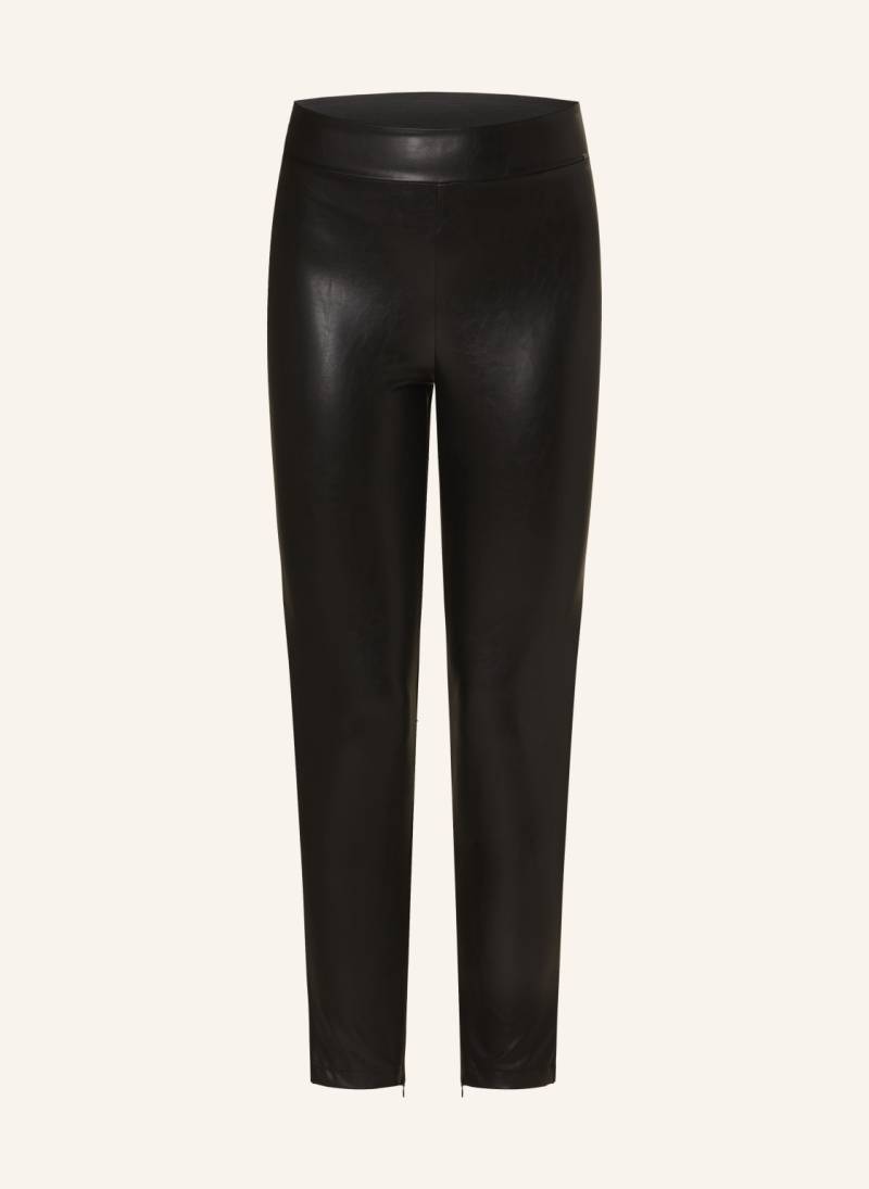 Guess Leggings New Priscilla In Lederoptik schwarz von Guess