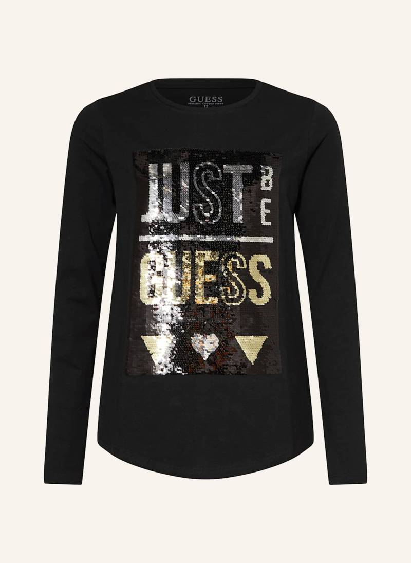 Guess Longsleeve schwarz von Guess