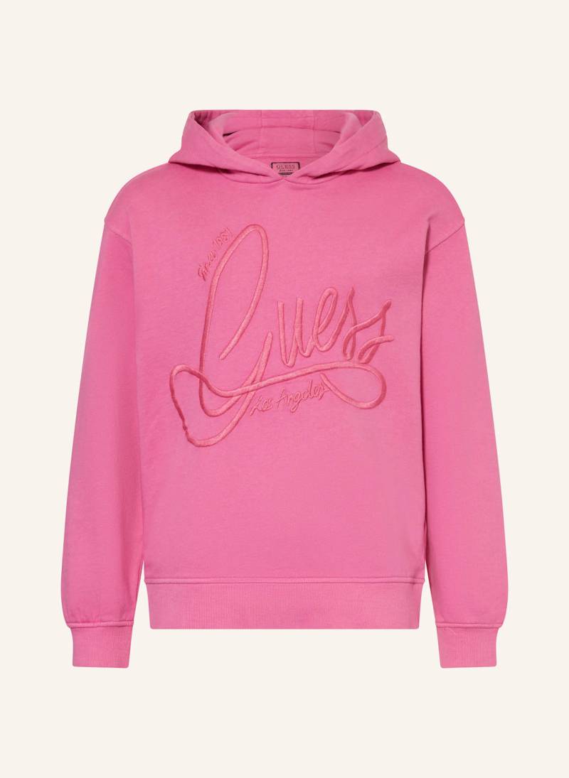 Guess Oversized-Hoodie pink von Guess