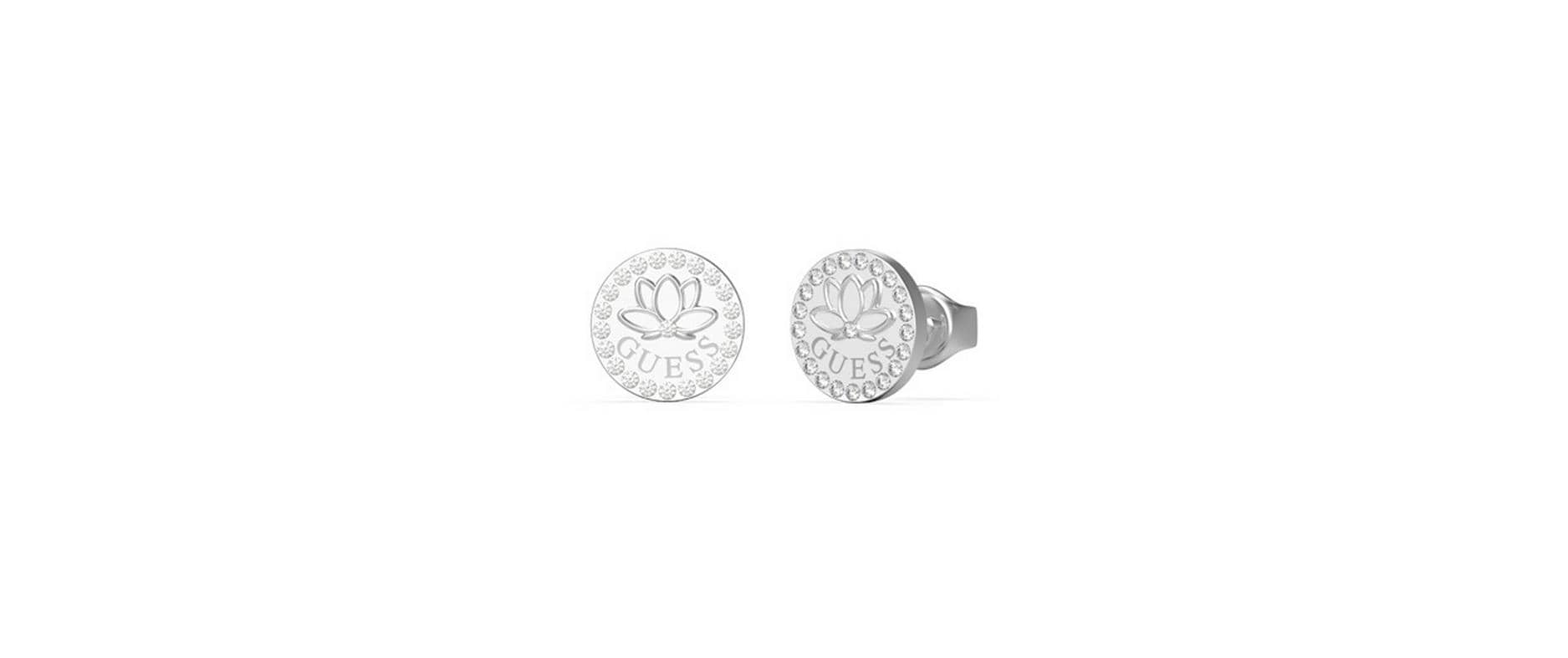 Guess Paar Ohrstecker »LOTUS Edelstahl« von Guess