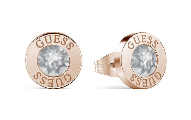 Guess Paar Ohrstecker »Ohrstecker Shiny Crystals« von Guess