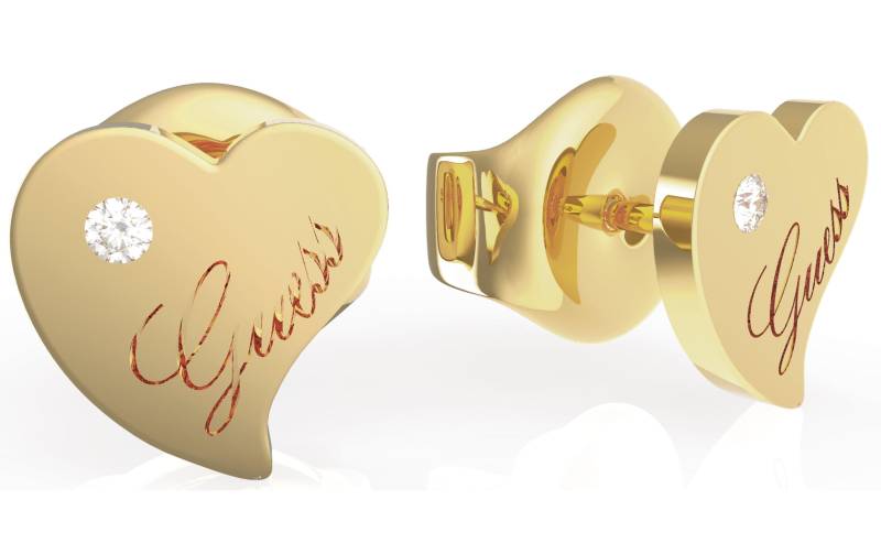 Guess Paar Ohrstecker »Queen Of Heart« von Guess