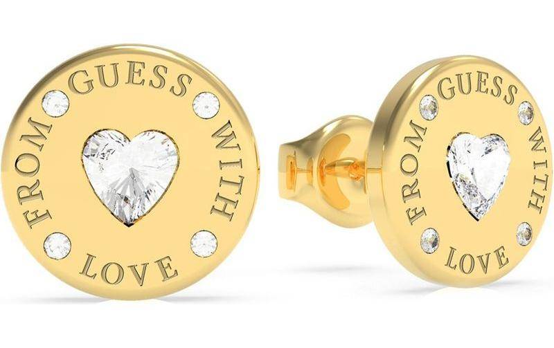 Guess Paar Ohrstecker »With Love Edelstah« von Guess