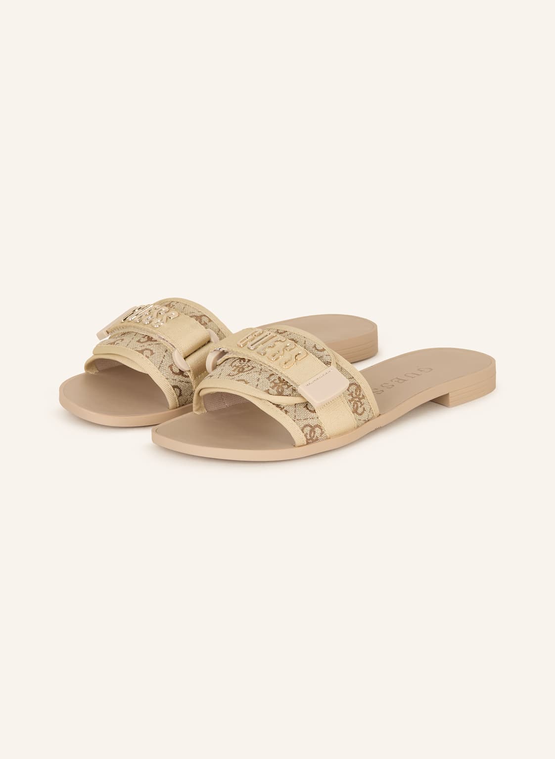 Guess Pantoletten elyze4 gold Guess Pantoletten elyze4 gold von Guess