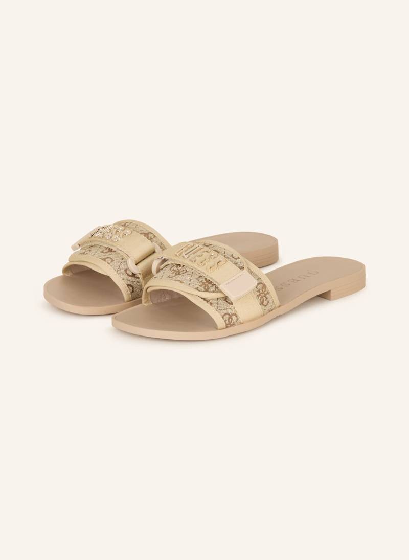 Guess Pantoletten elyze4 gold Guess Pantoletten elyze4 gold von Guess