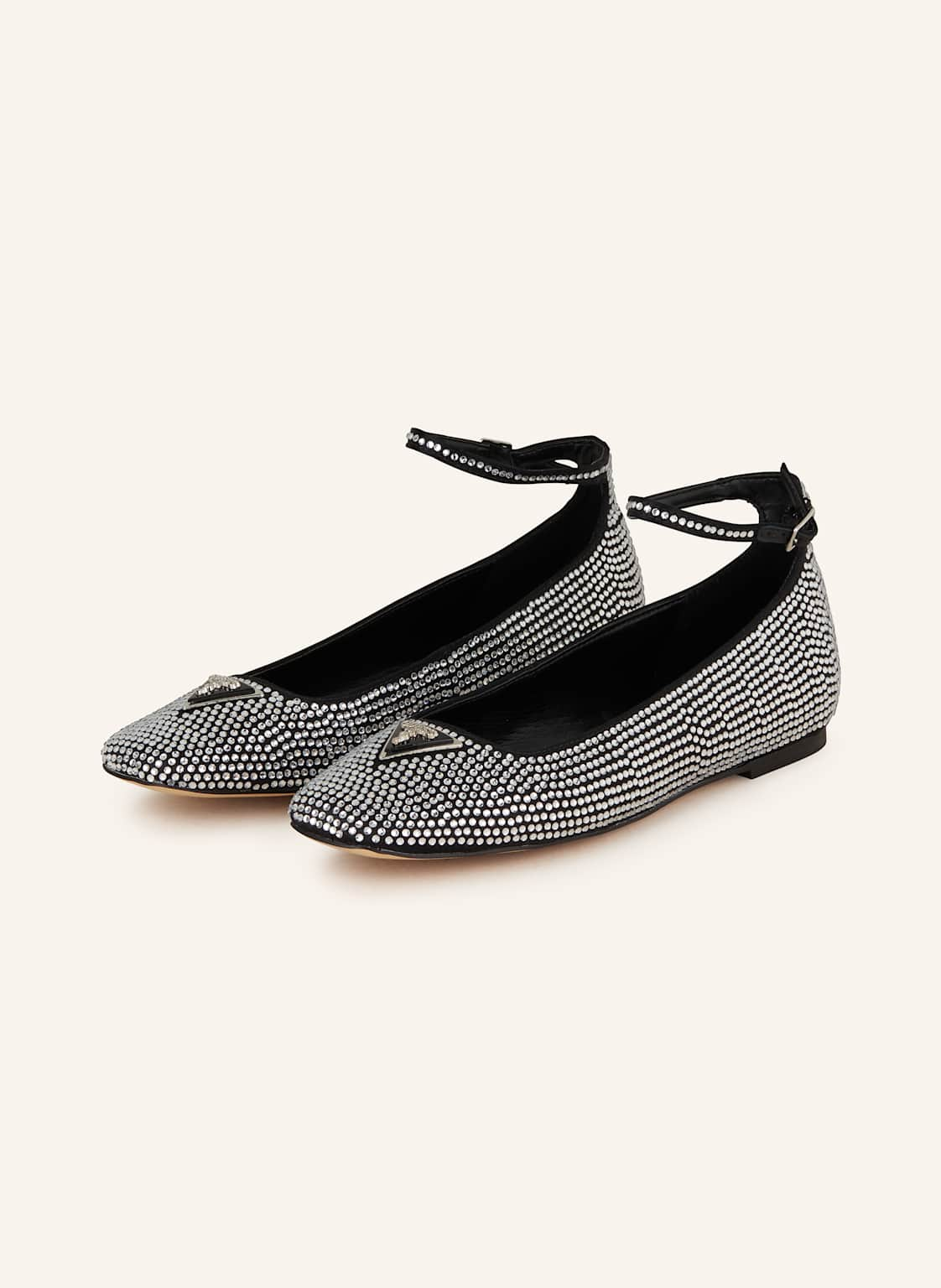 Guess Slingballerinas Mit Schmucksteinen silber von Guess