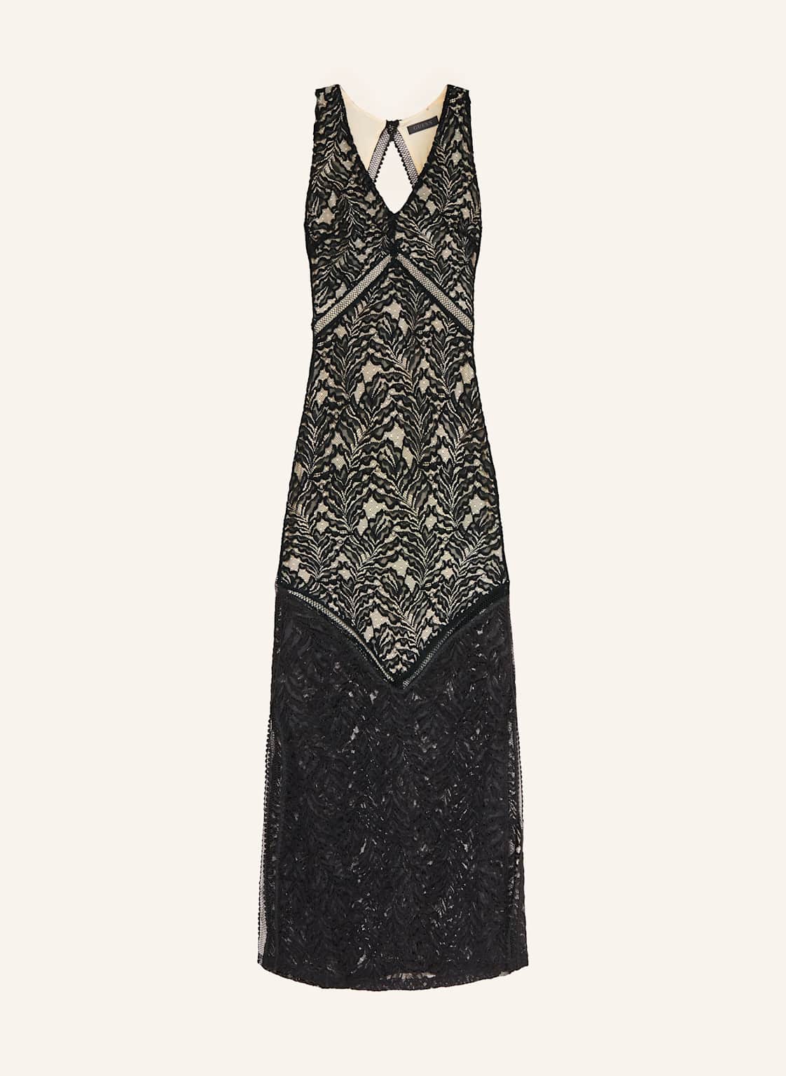Guess Spitzenkleid Christel Mit Cut-Out schwarz Guess Spitzenkleid Christel Mit Cut-Out schwarz von Guess