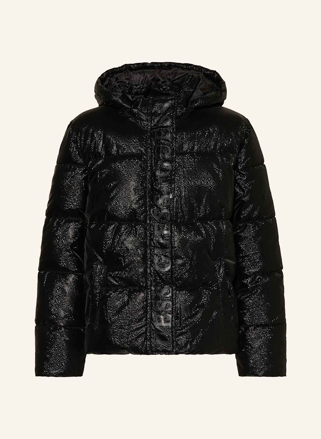 Guess Steppjacke Mit Abnehmbarer Kapuze schwarz von Guess