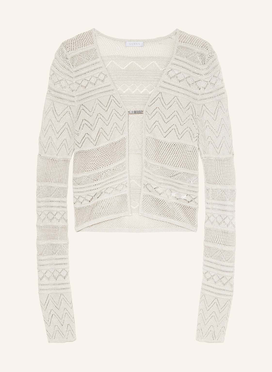 Guess Strickhülle Nellie Mit Glitzergarn beige Guess Strickhülle Nellie Mit Glitzergarn beige von Guess