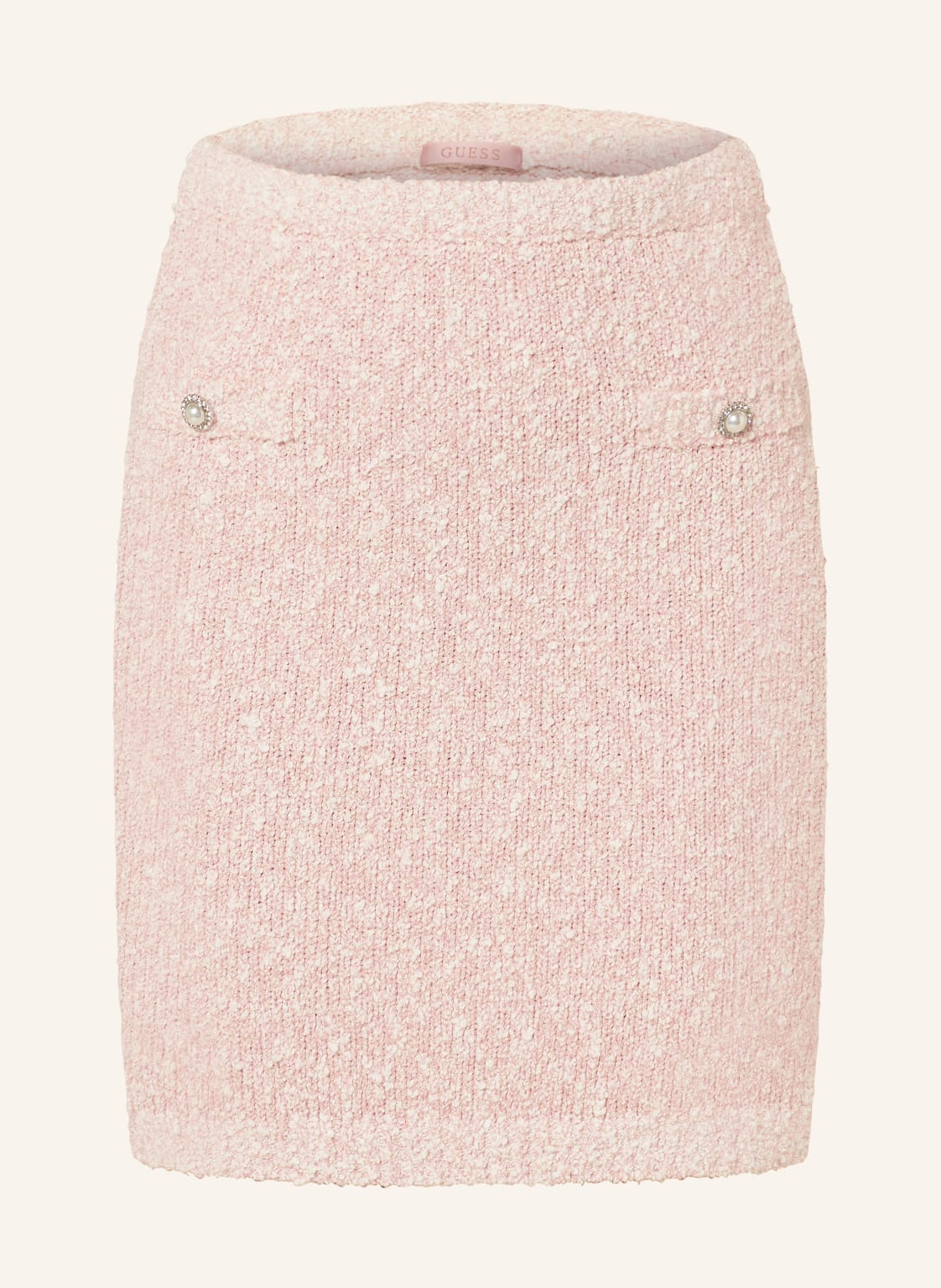 Guess Strickrock Dorothy Mit Glitzergarn rosa Guess Strickrock Dorothy Mit Glitzergarn rosa von Guess