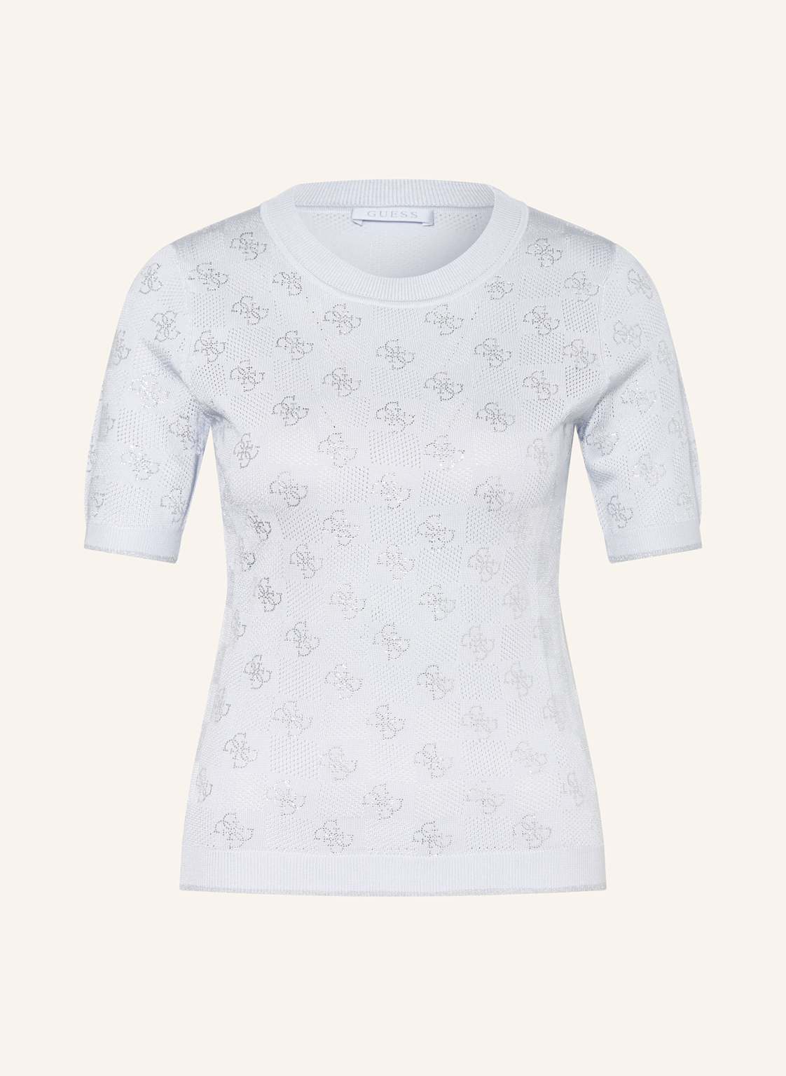 Guess Strickshirt Rosie Mit Schmucksteinen blau Guess Strickshirt Rosie Mit Schmucksteinen blau von Guess