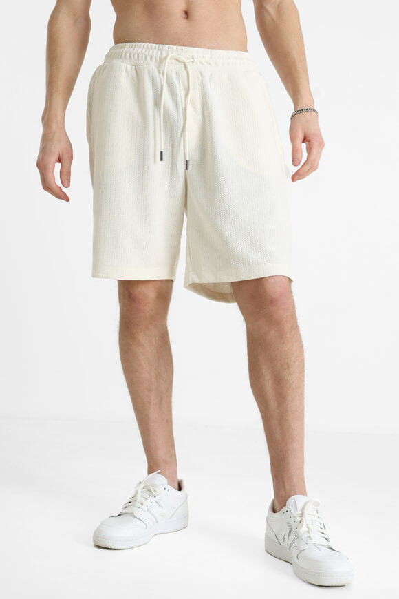 Guess Strukturierte Stoffshorts | Pearl White | Herren  | L von Guess