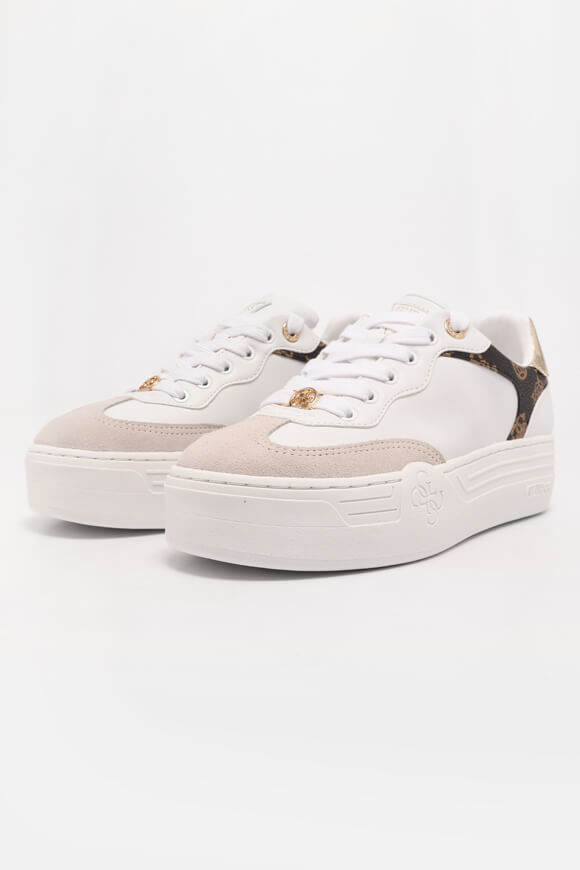 Guess Swole Plateau Sneaker | White | Damen  | EU36 von Guess