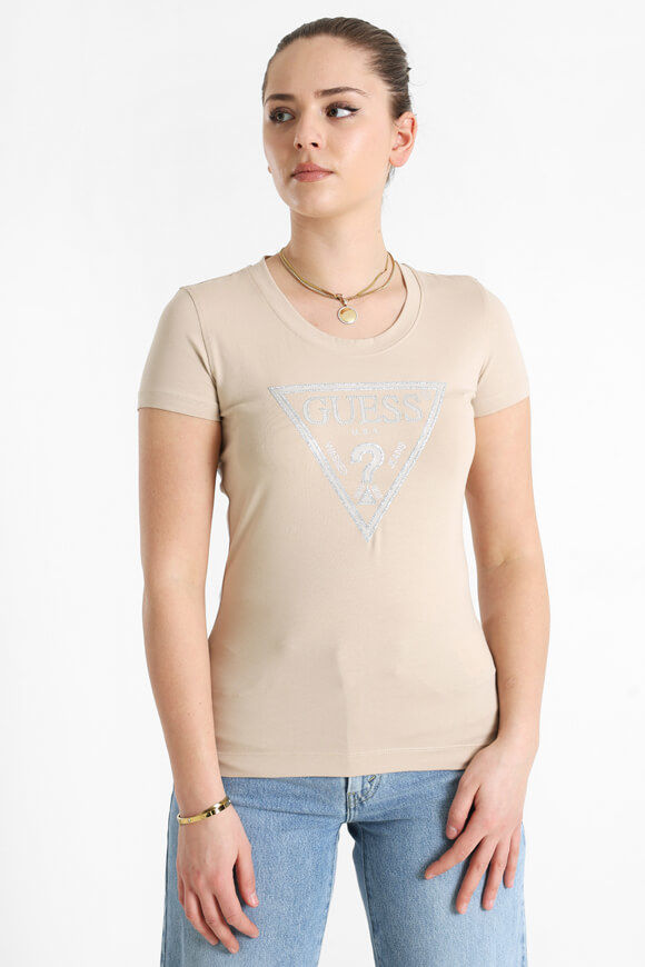 Guess T-Shirt | Cemento | Damen  | M von Guess