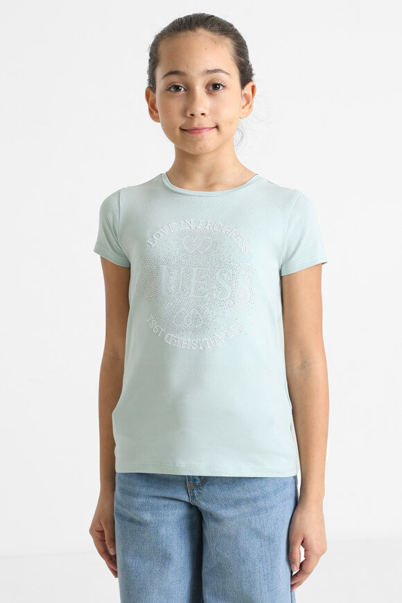 Guess T-Shirt | Cloudy Blue | Mädchen  | 10 von Guess