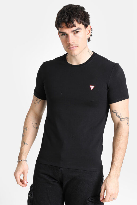 Guess T-Shirt | Jet Black | Herren  | L von Guess