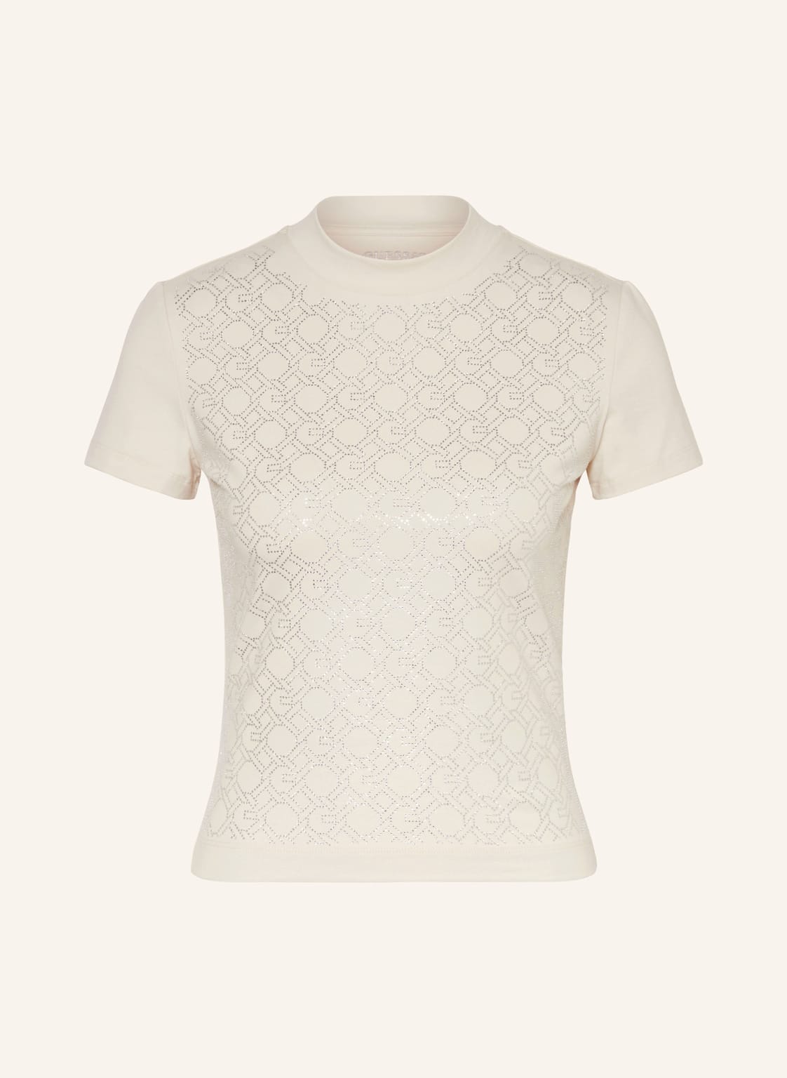Guess T-Shirt Mit Schmucksteinen grau Guess T-Shirt Mit Schmucksteinen grau von Guess