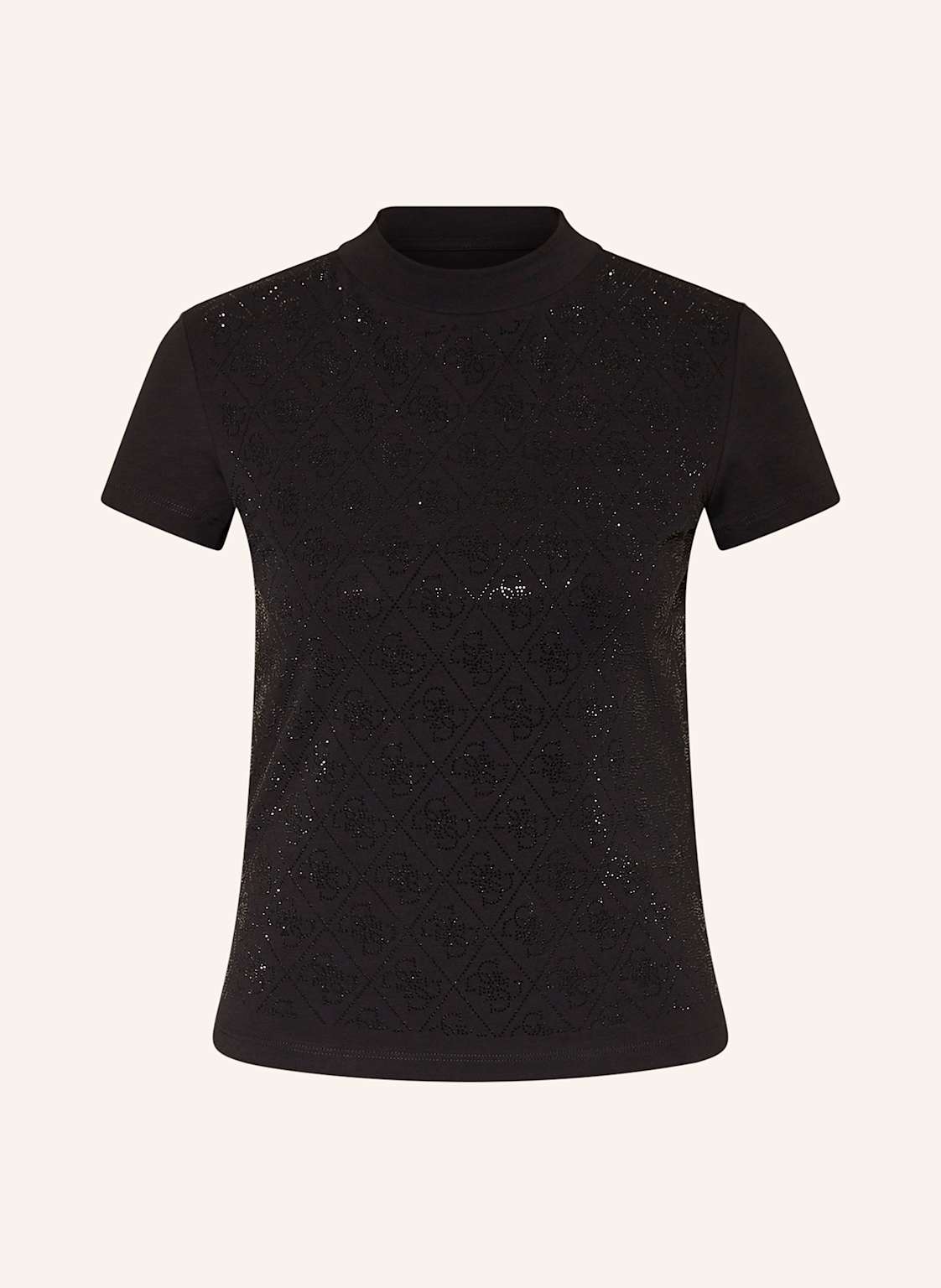 Guess T-Shirt Mit Schmucksteinen schwarz von Guess