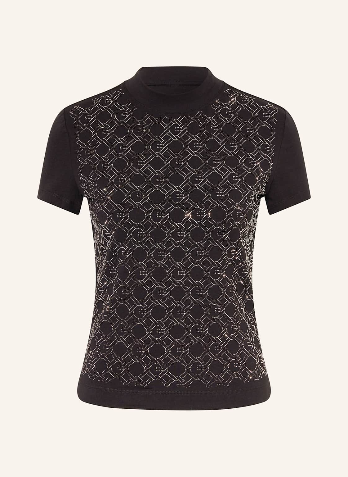 Guess T-Shirt Mit Schmucksteinen schwarz Guess T-Shirt Mit Schmucksteinen schwarz von Guess