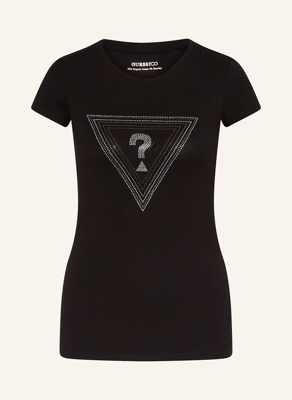 Guess T-Shirt Mit Schmucksteinen schwarz von Guess