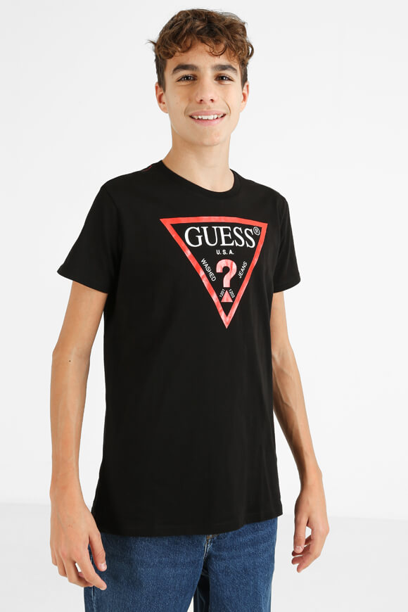 Guess T-Shirt | Schwarz | Jungen  | 10 von Guess