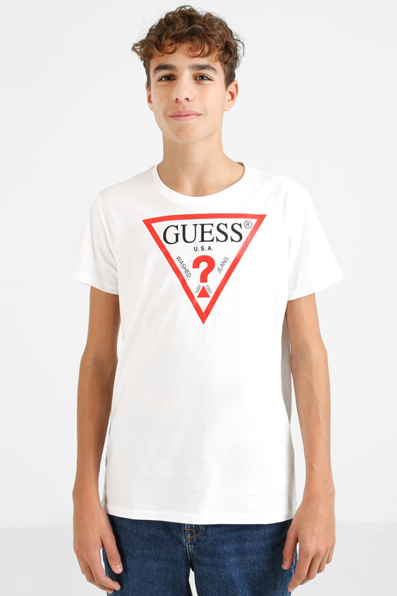 Guess T-Shirt | Weiss | Jungen  | 12 von Guess