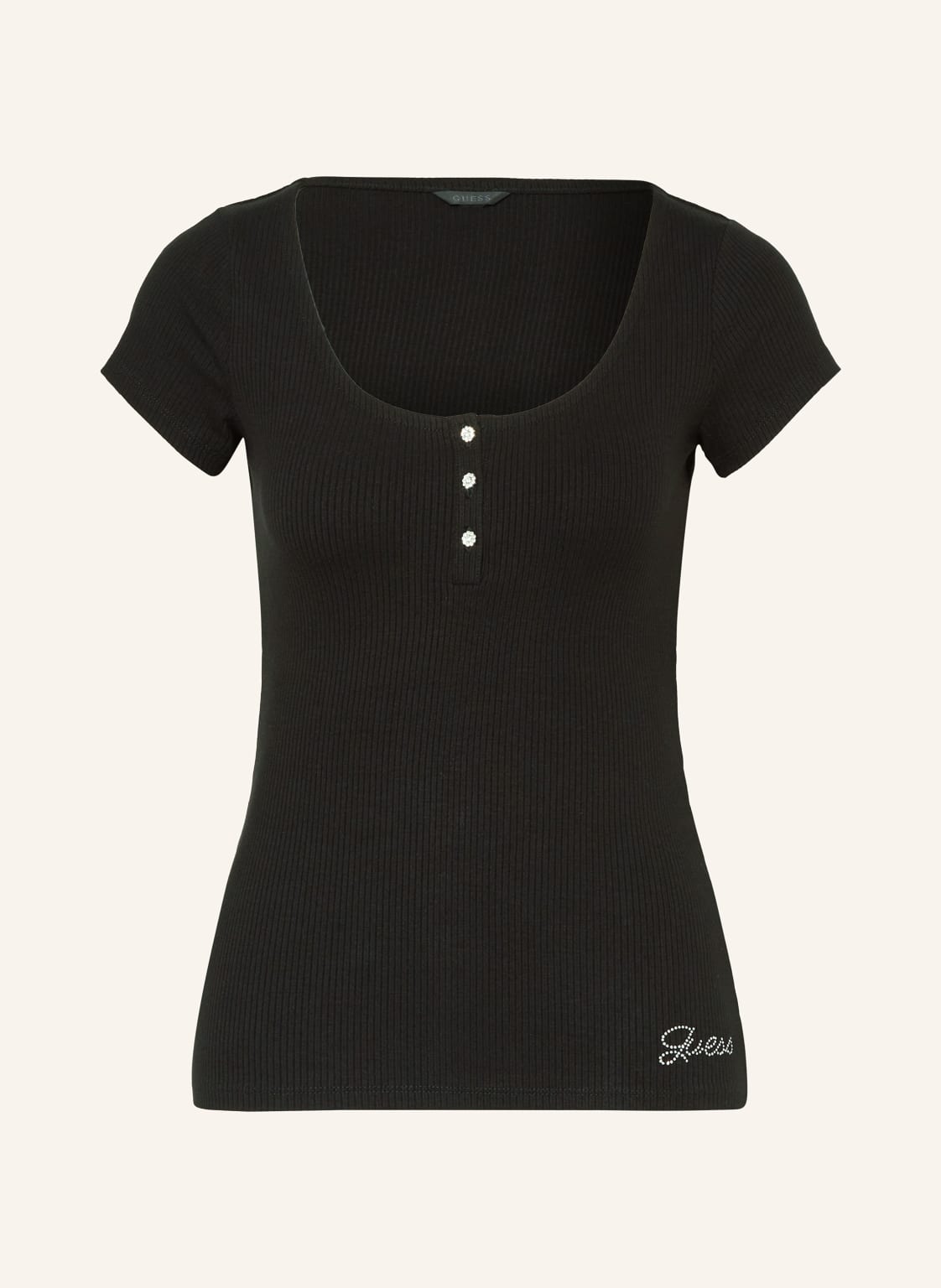 Guess T-Shirt schwarz von Guess