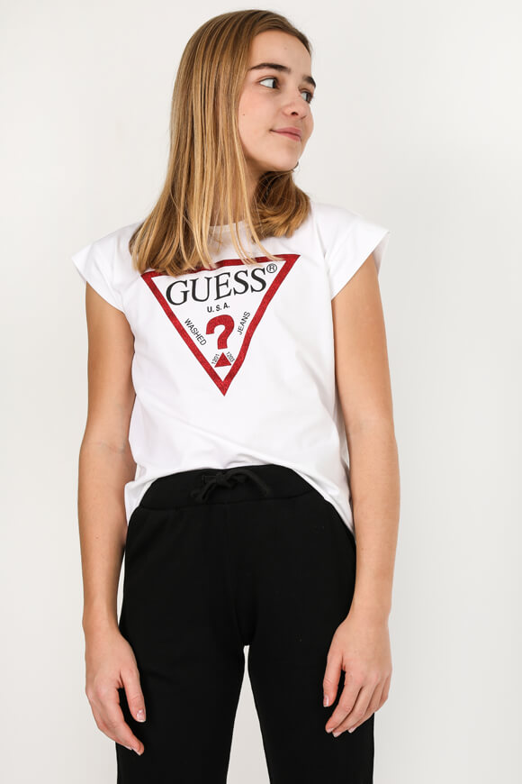 Guess T-Shirt | Weiss | Mädchen  | 10 von Guess