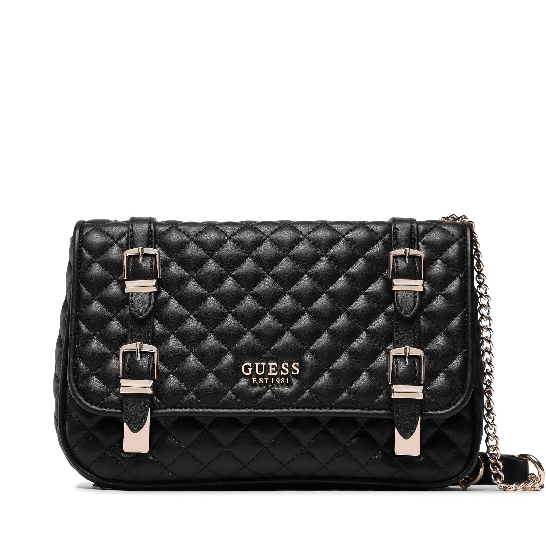 Handtasche Guess Adam (QG) HWQG86 94210 Schwarz von Guess