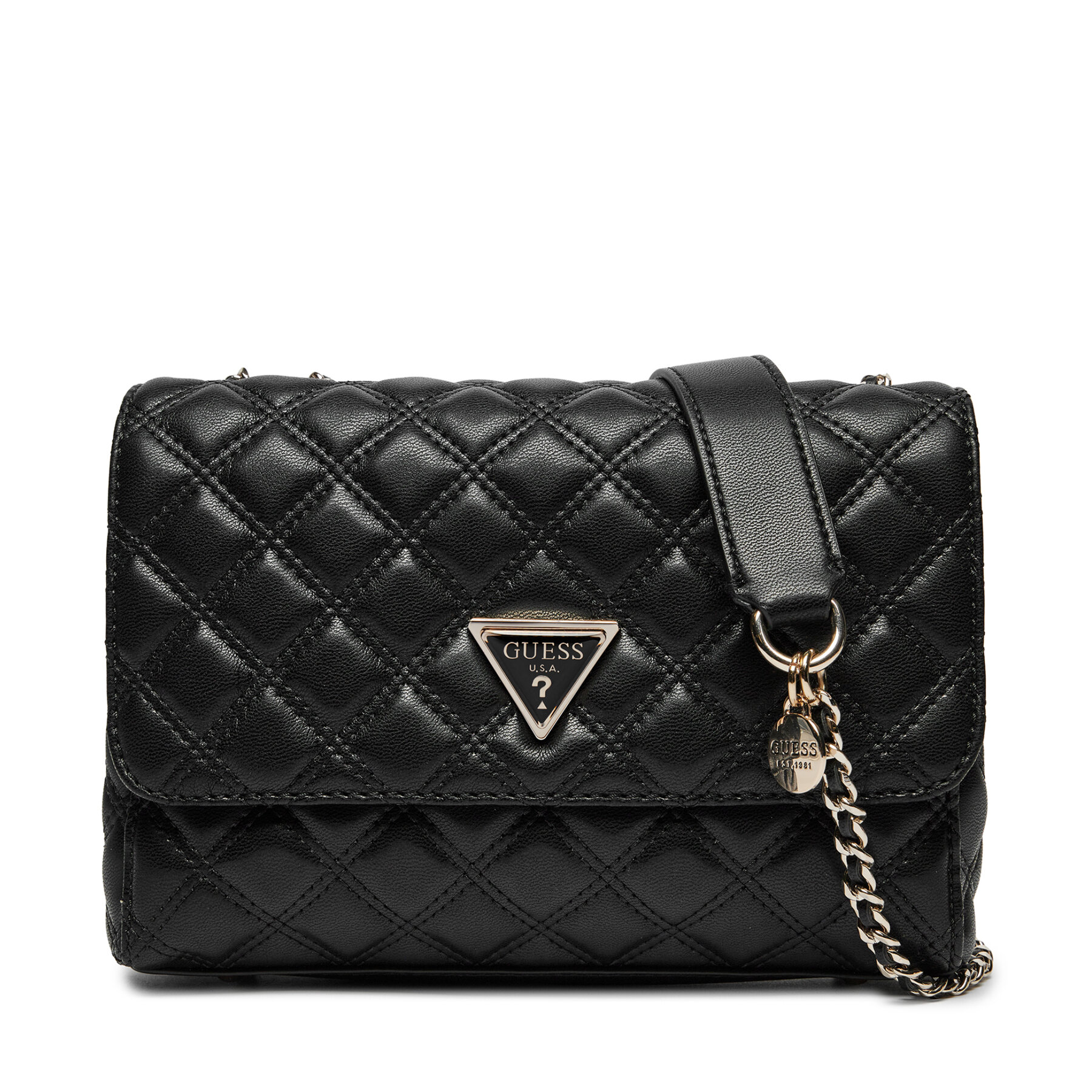 Handtasche Guess Giully HWQG87 48200 Schwarz von Guess