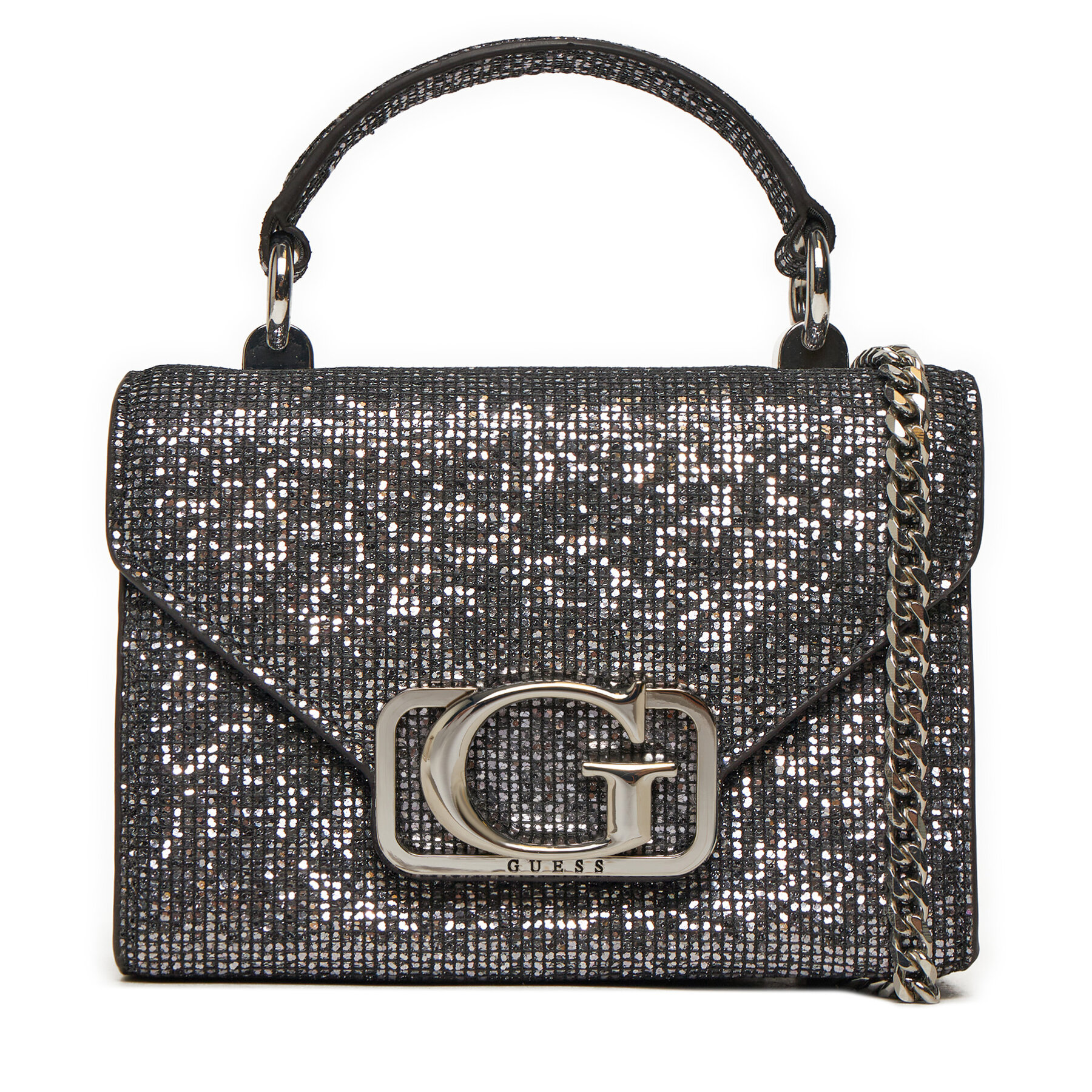 Handtasche Guess HWEE93 50780 Silberfarben von Guess