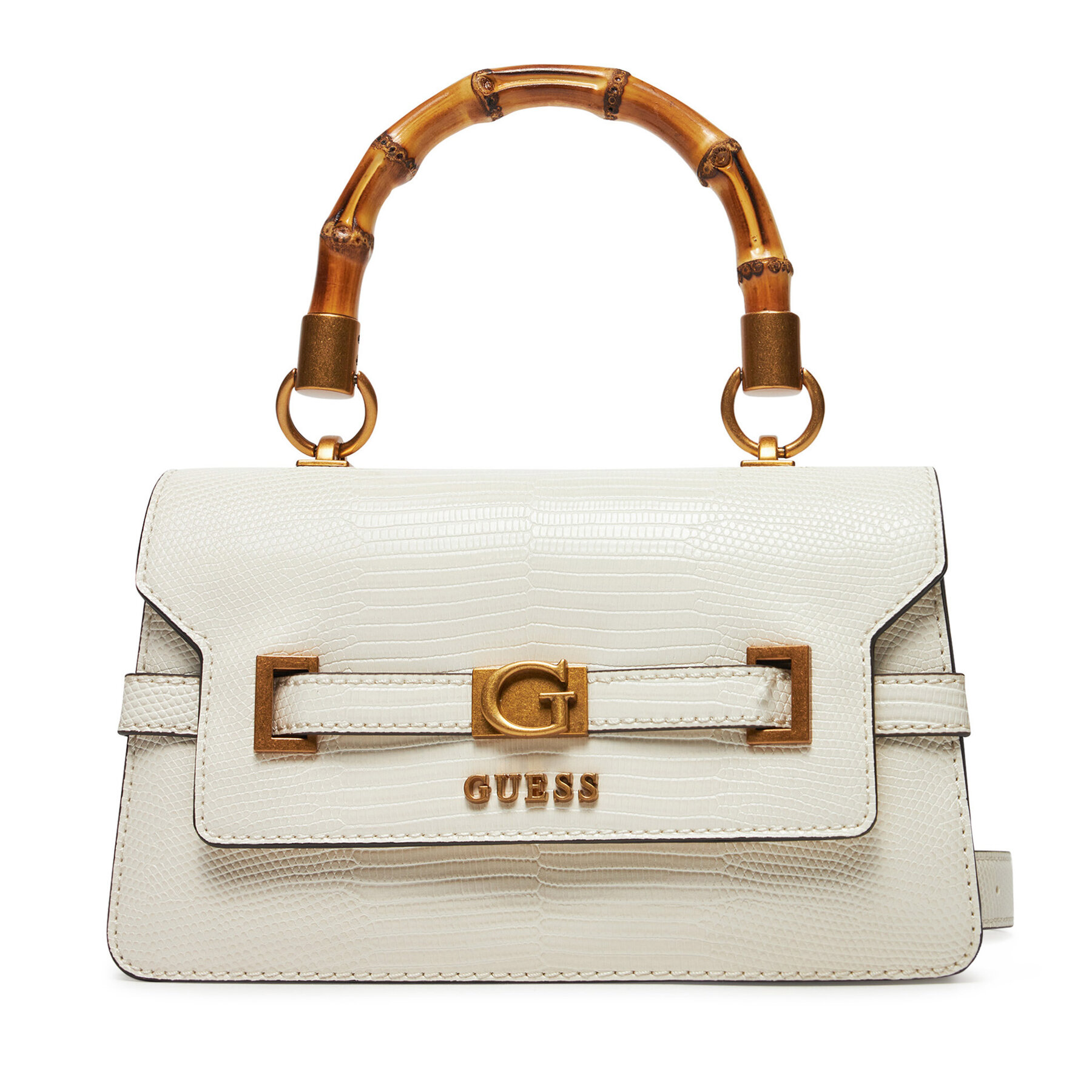 Handtasche Guess HWKB95 06200 Écru von Guess