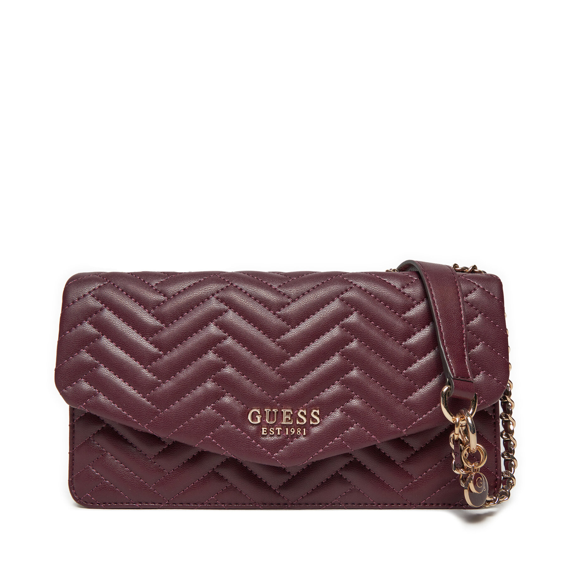 Handtasche Guess HWQG95 08210 Dunkelrot von Guess