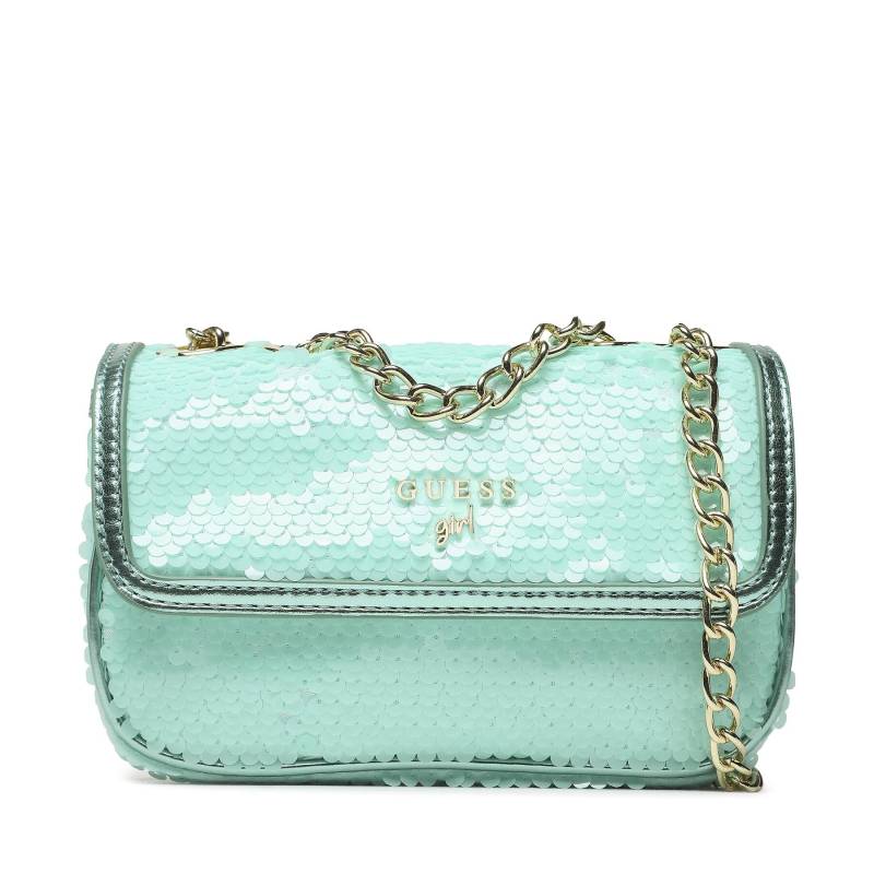 Handtasche Guess Mini Crossbody Bag J3GZ12 WFHI0 Türkisfarben von Guess