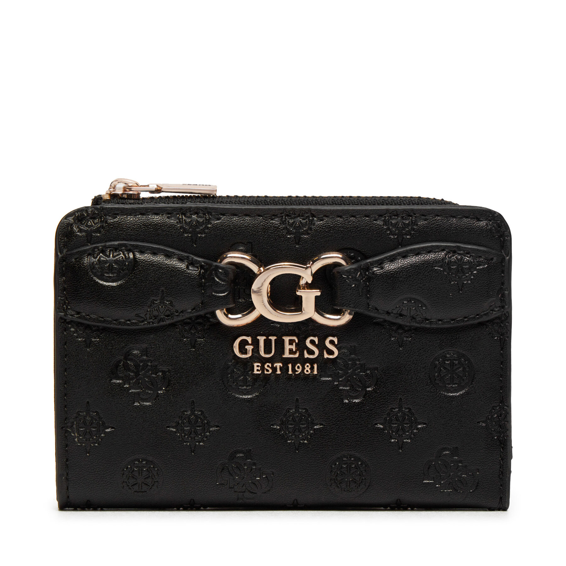 Kleine Damen Geldbörse Guess Arlena Logo (PG) SWPG93 36560 Schwarz von Guess