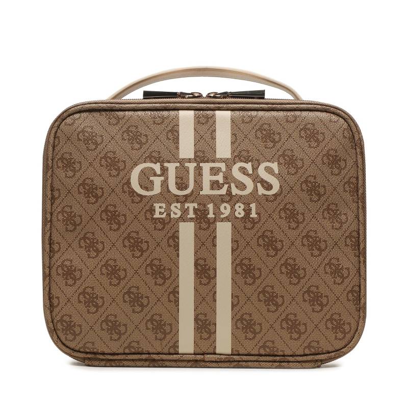 Kosmetiktasche Guess Mildred (B) Travel TWB896 20450 Braun von Guess