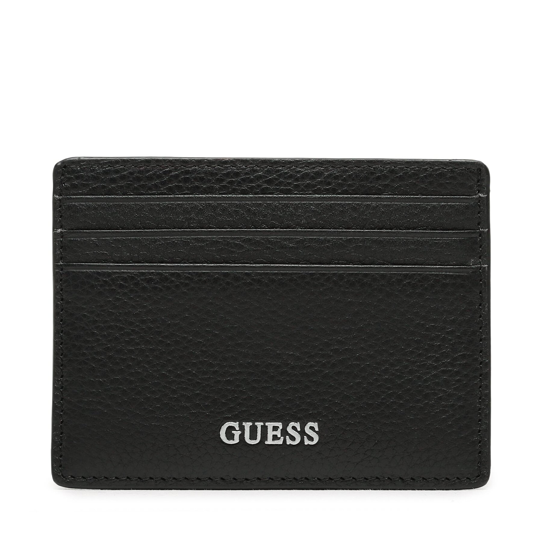 Kreditkartenetui Guess Riviera Slg SMRIVI LEA25 Schwarz von Guess