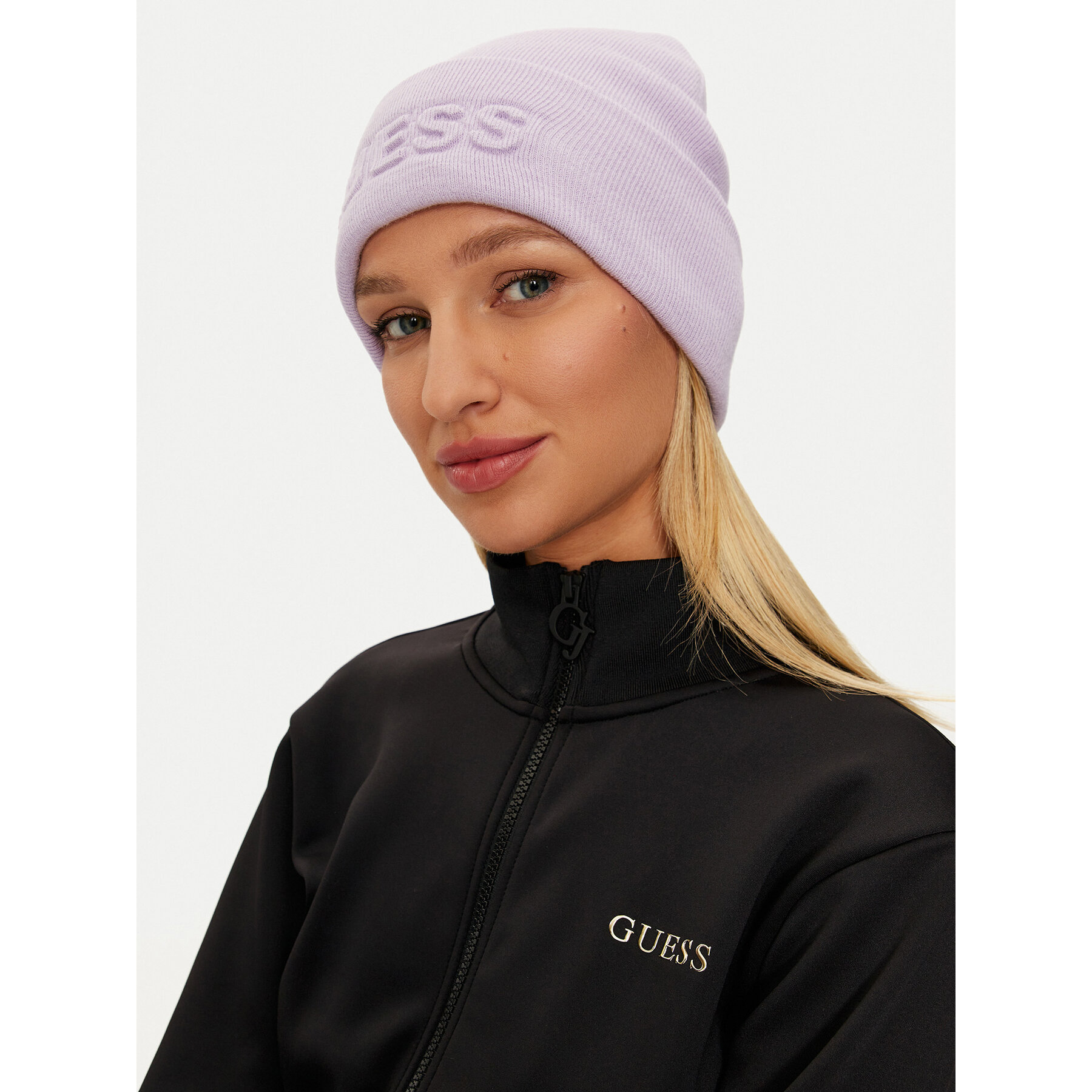 Mütze Guess AW5179 POL01 Violett von Guess