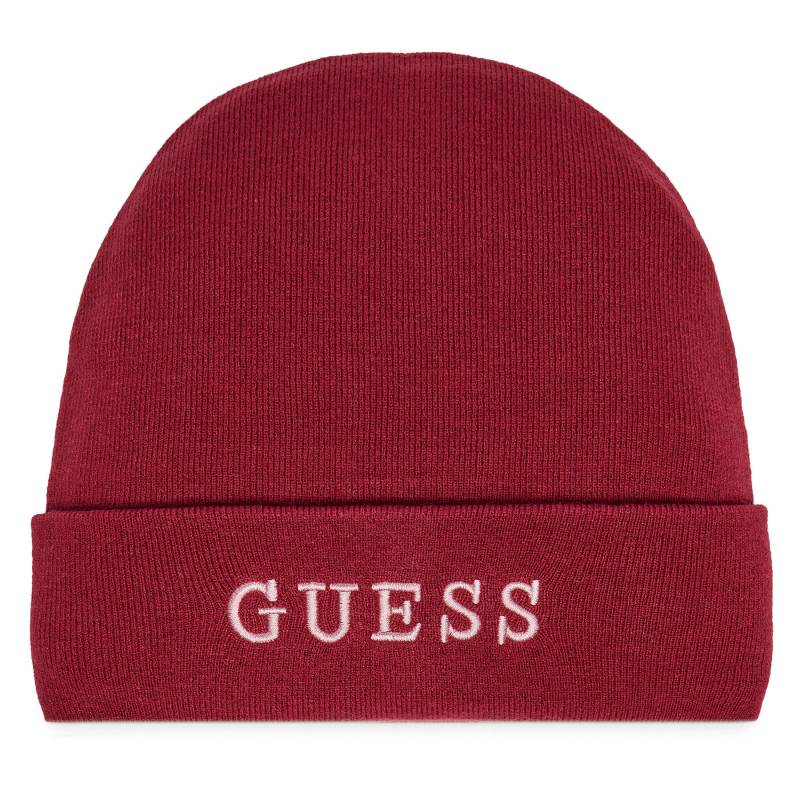 Mütze Guess AW5189 POL01 Dunkelrot von Guess