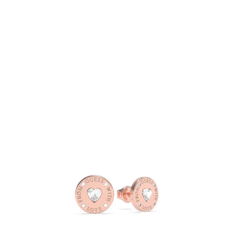 Ohrstecker Damen Roségold 10mm von GUESS