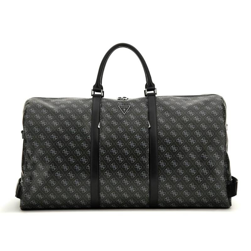 Pisa Double Zip Weekender dark black von Guess