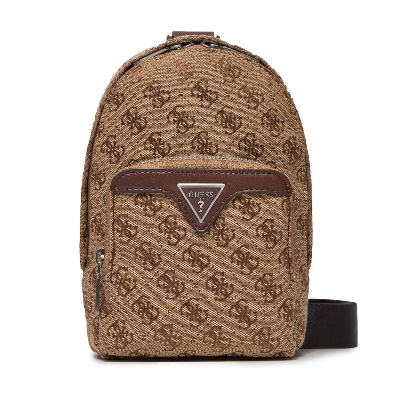 Rucksack Guess Vezzola Jacquard Mini-Bags HMVZLJ P4168 Beige von Guess