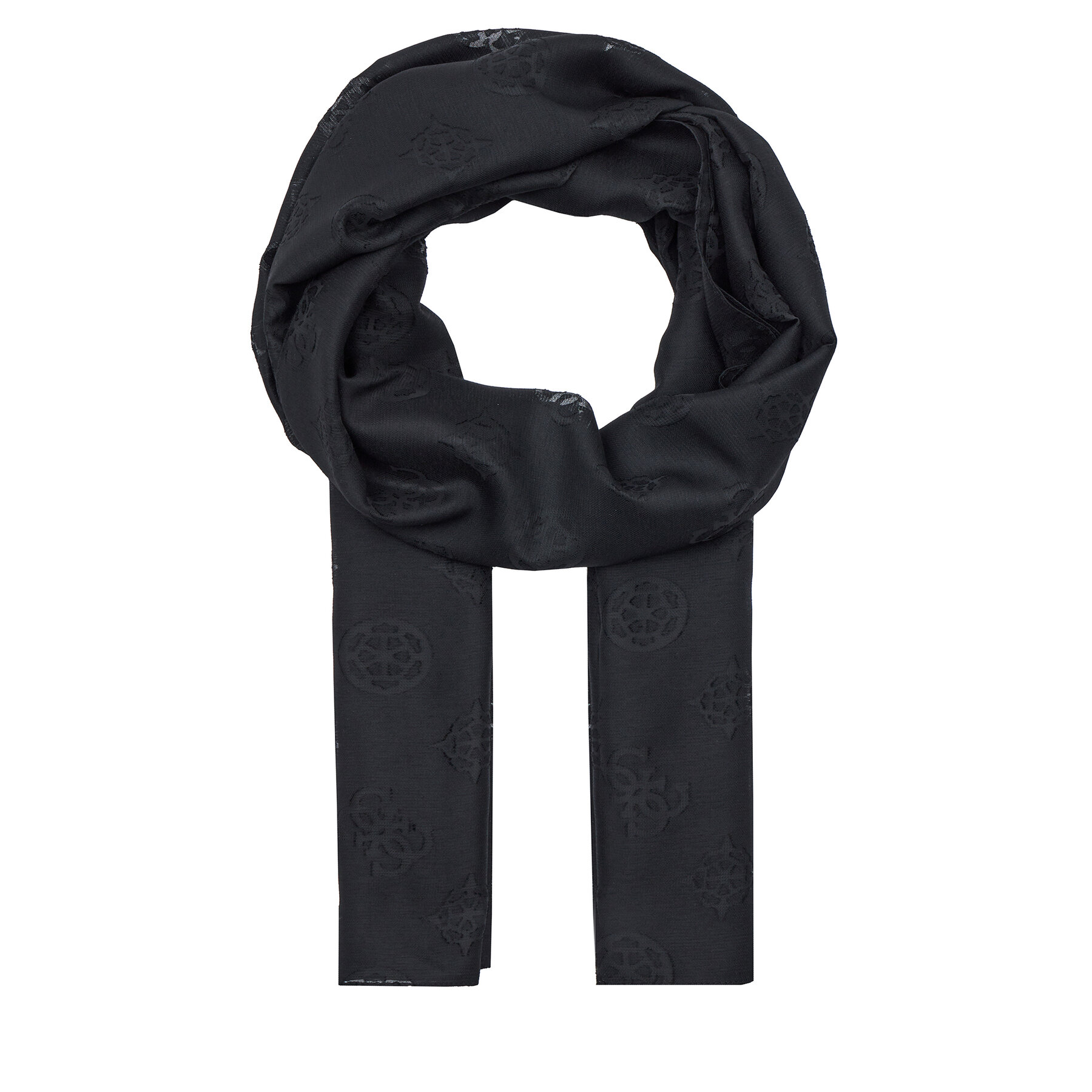 Schal Guess Jorah (BG) Scarves AW5151 COT03 Schwarz von Guess