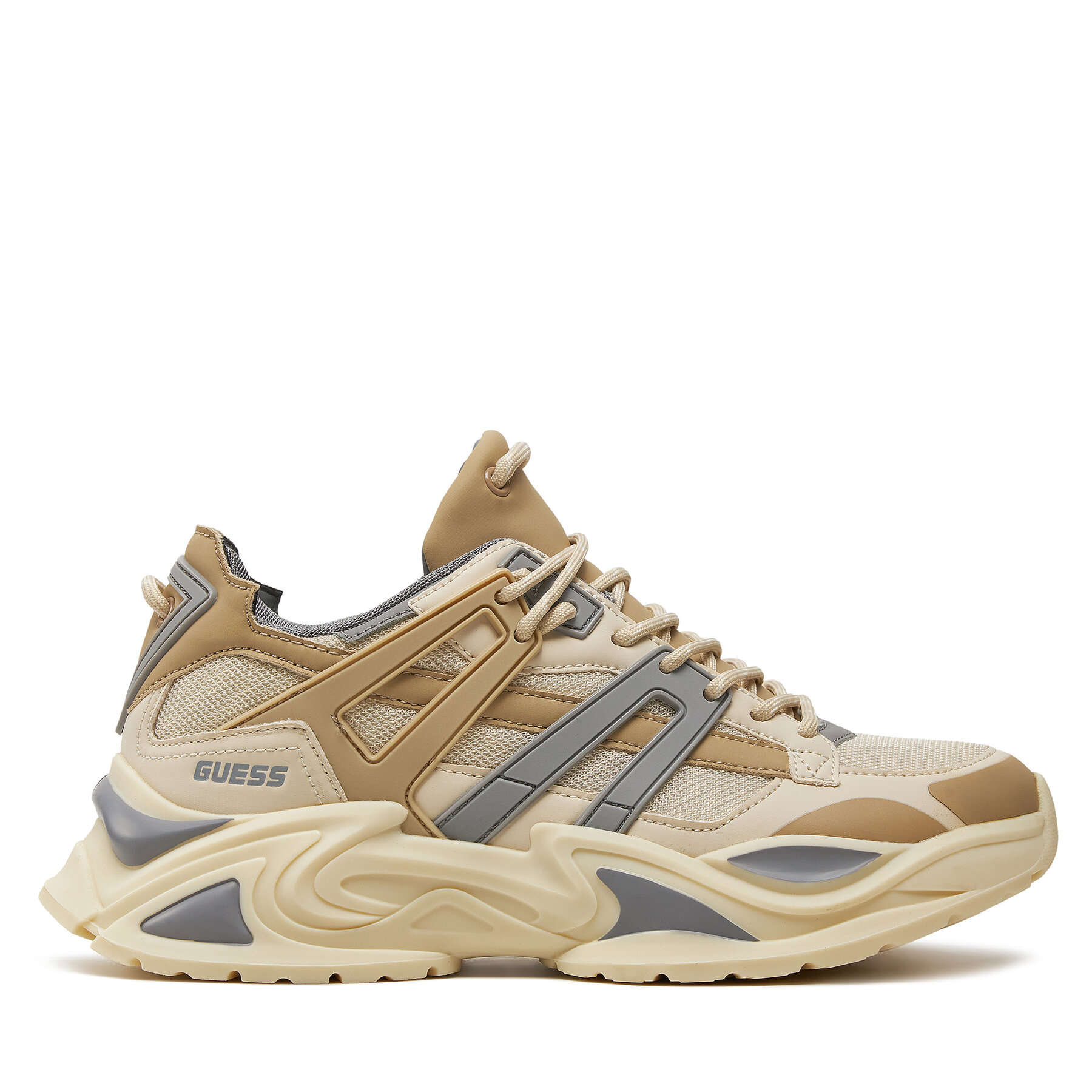 Sneakers Guess Belluna FLTBEL ELE12 Beige von Guess