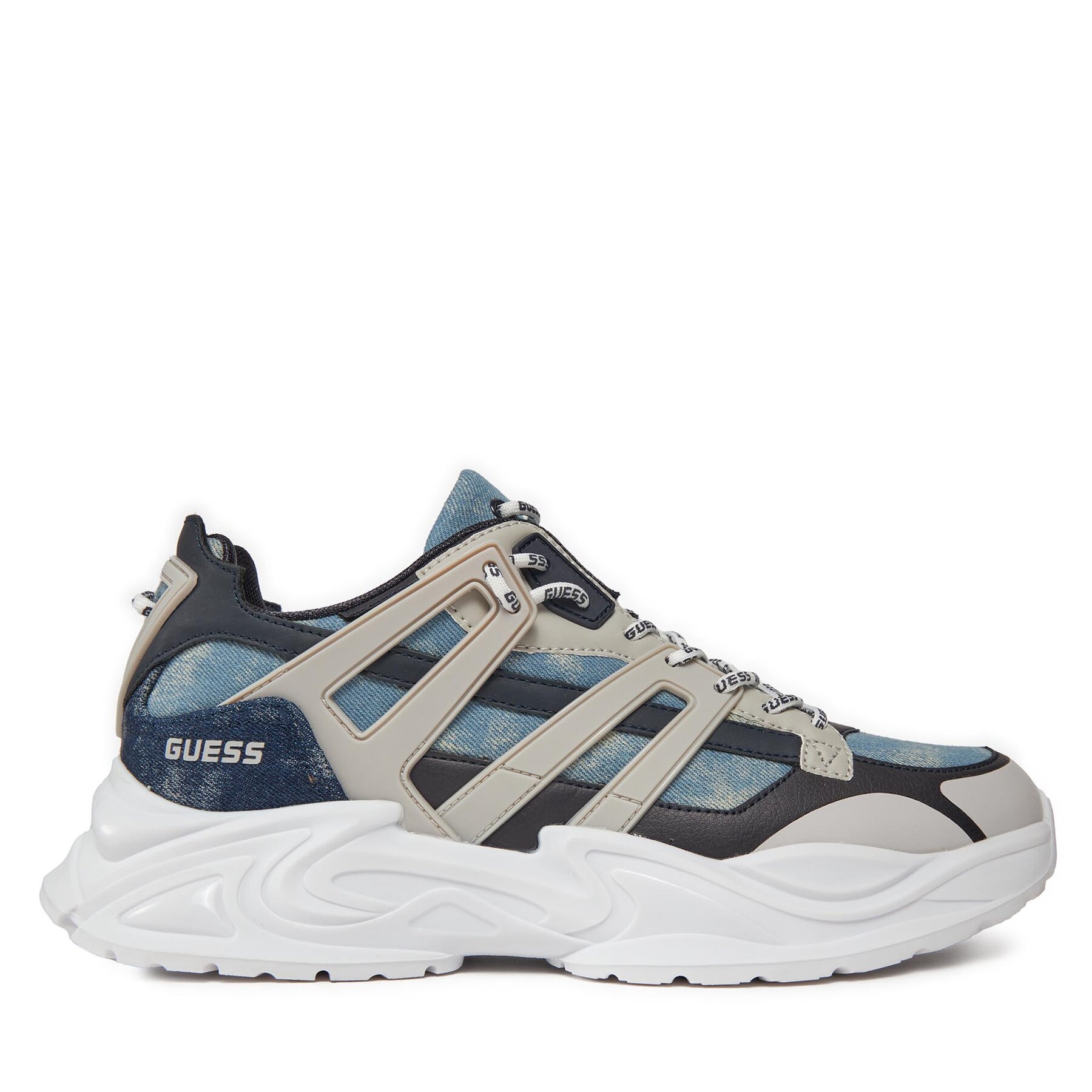 Sneakers Guess Belluno FMJBEL PEL12 Blau von Guess